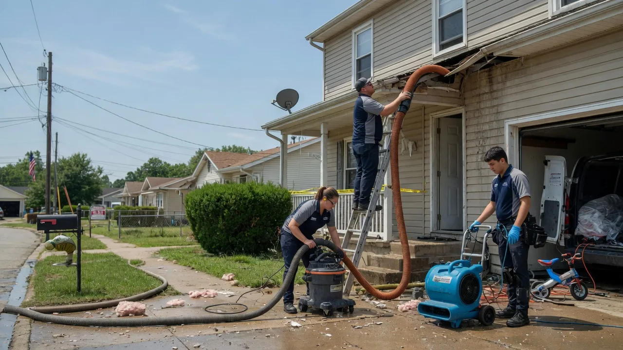 Water Damage Restoration in Wolcottville, IN near me
